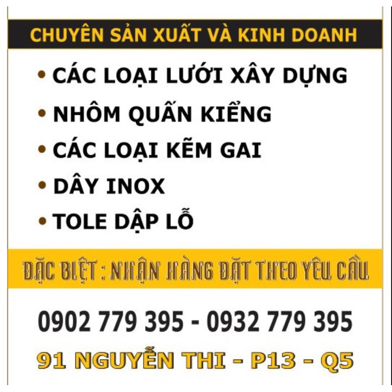 Dây inox 304 (thép không gỉ) mềm buộc đồ đủ size