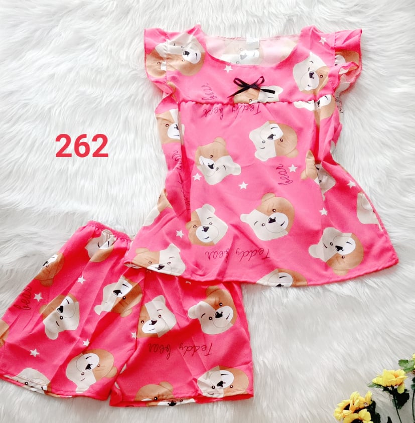 [HCM]Bộ lụa hàn đùi Bé Gái - 30 đến 49kg - ẢNH THẬT