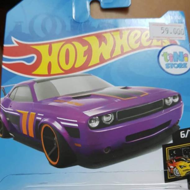 [Lấy mã giảm thêm 30%]Xe Hotwheels Dodge Challenger Drift Car-