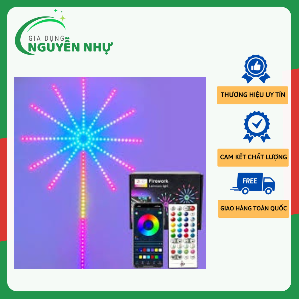 Đèn Led Trang Trí Pháo Hoa - Đèn Trang Trí Các Quán Cafe