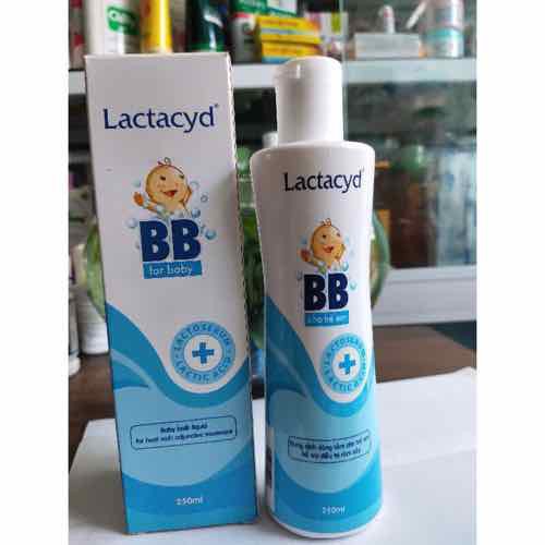 sữa tắm lactacyd milky cho bé 250ml