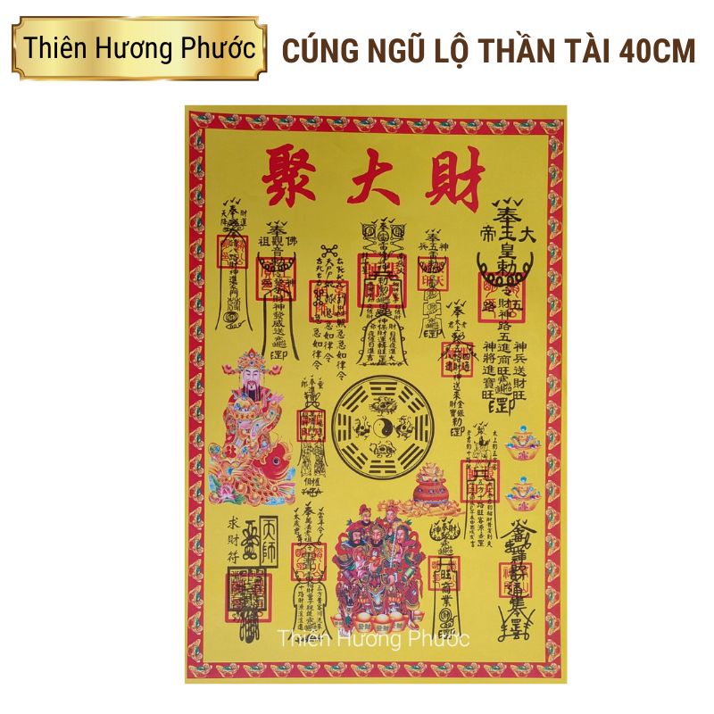 Linh Phù Trừ Tiểu Nhân Thiên Hương Phước - Vàng Mã Phong Thủy Việt Nam