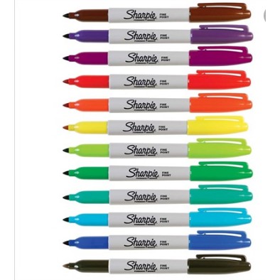 Bút Sharpie Permanent Marker Fine Point Ngòi 0.9 (Bút Lẻ)