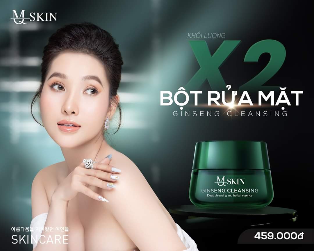 Bột Rữa Mặt Nhân Sâm Mq Skin 50g