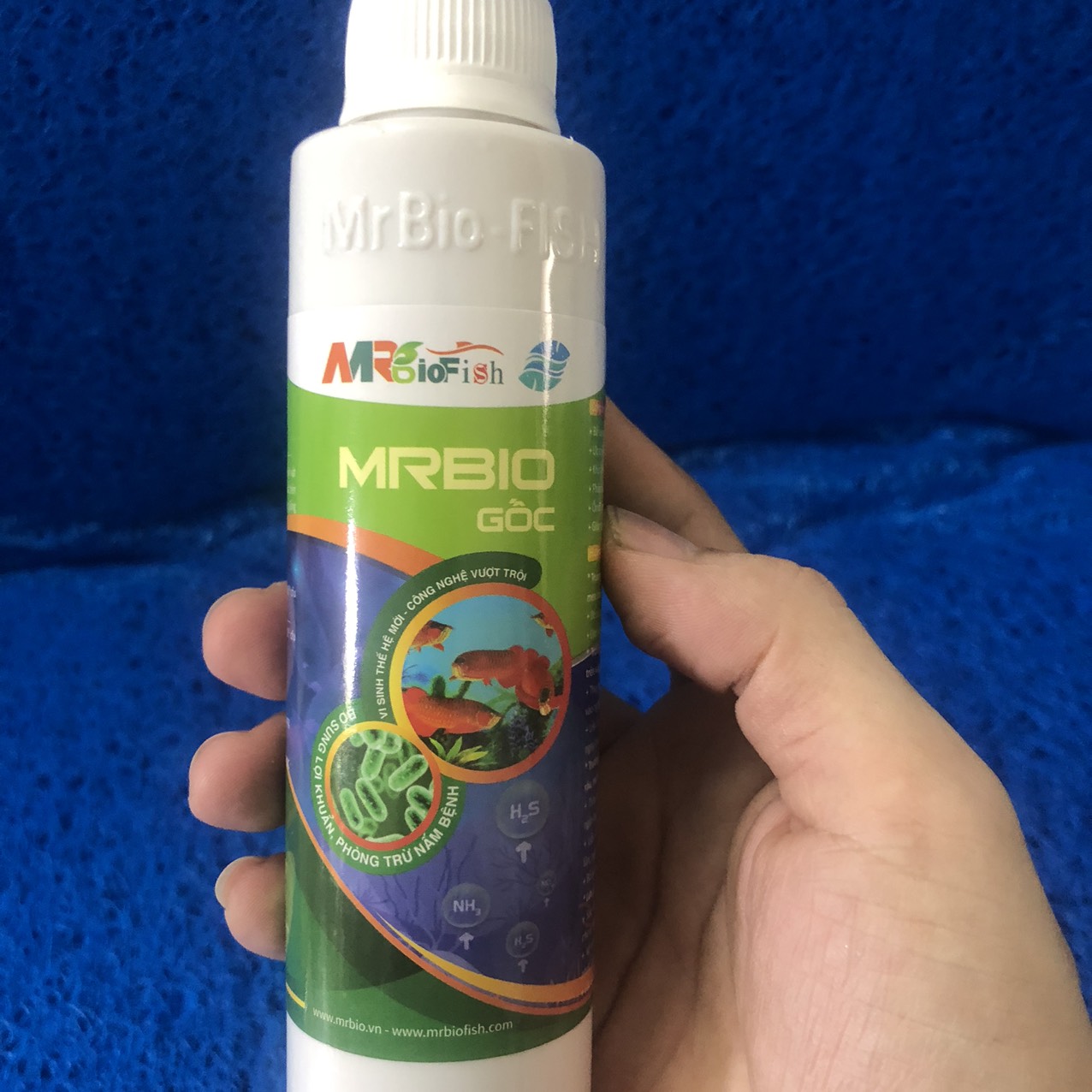 MEN VI SINH MRBIO GỐC CHO BỂ CÁ CẢNH