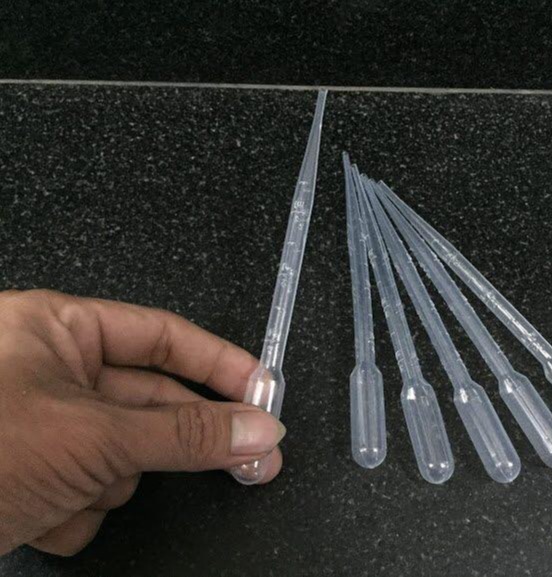 ống bóp nhỏ nhọt đong phân bón 3ml 5 cái