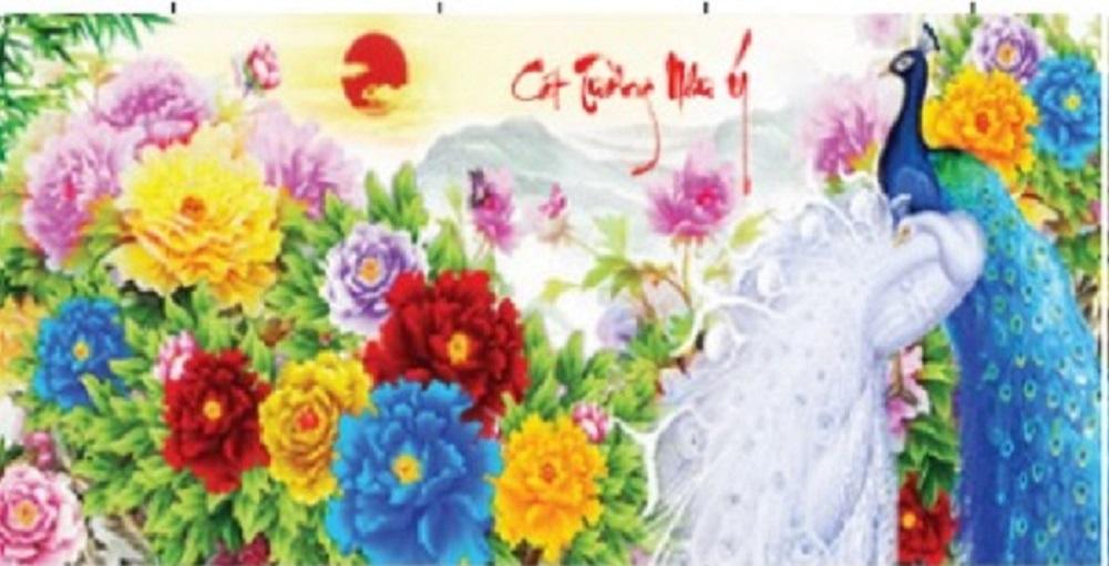 Tranh thêu cát tường như ý - lv3201