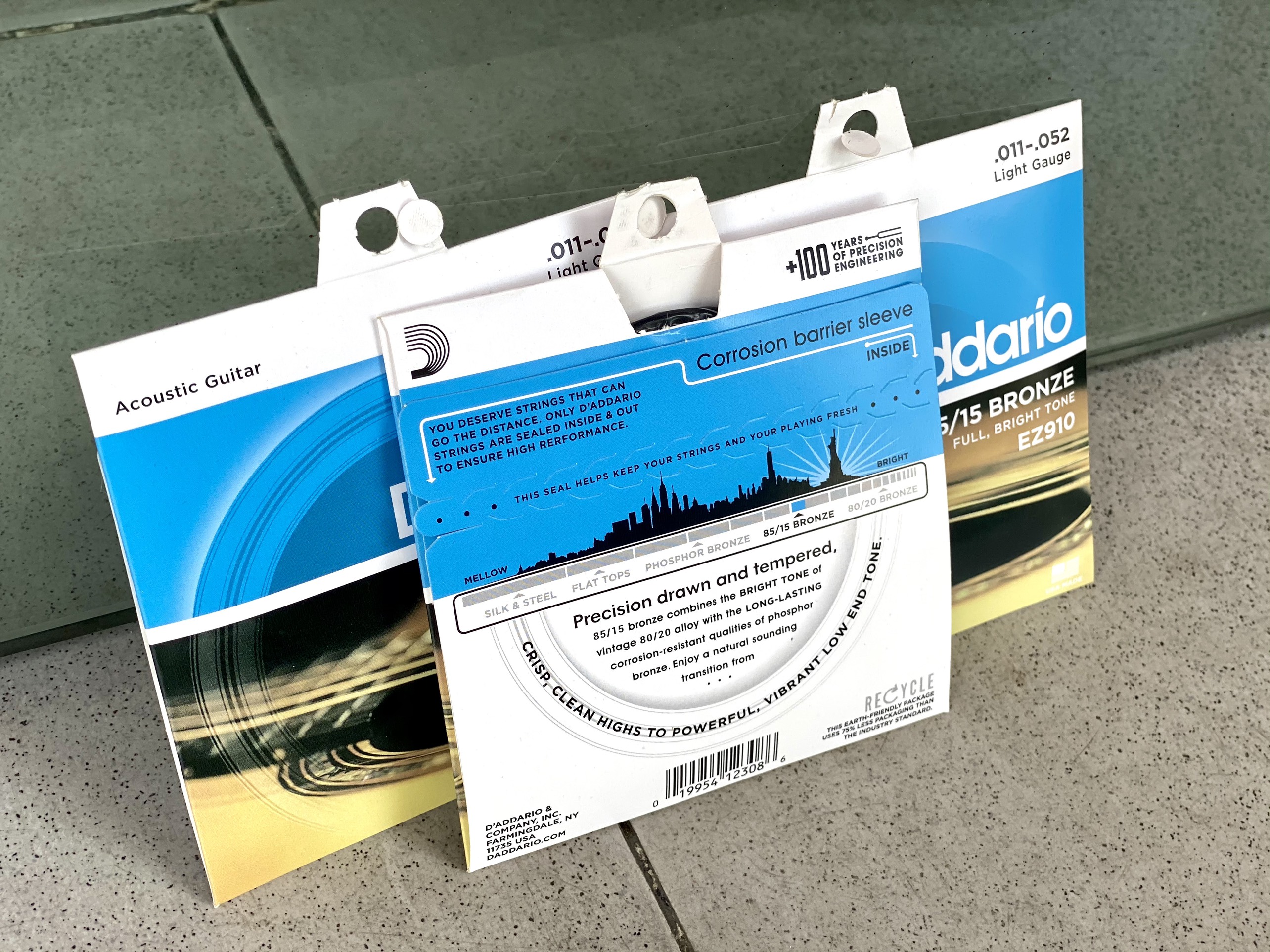 [HCM]Dây đàn guitar Guitar Acoustic D’Addario EZ910
