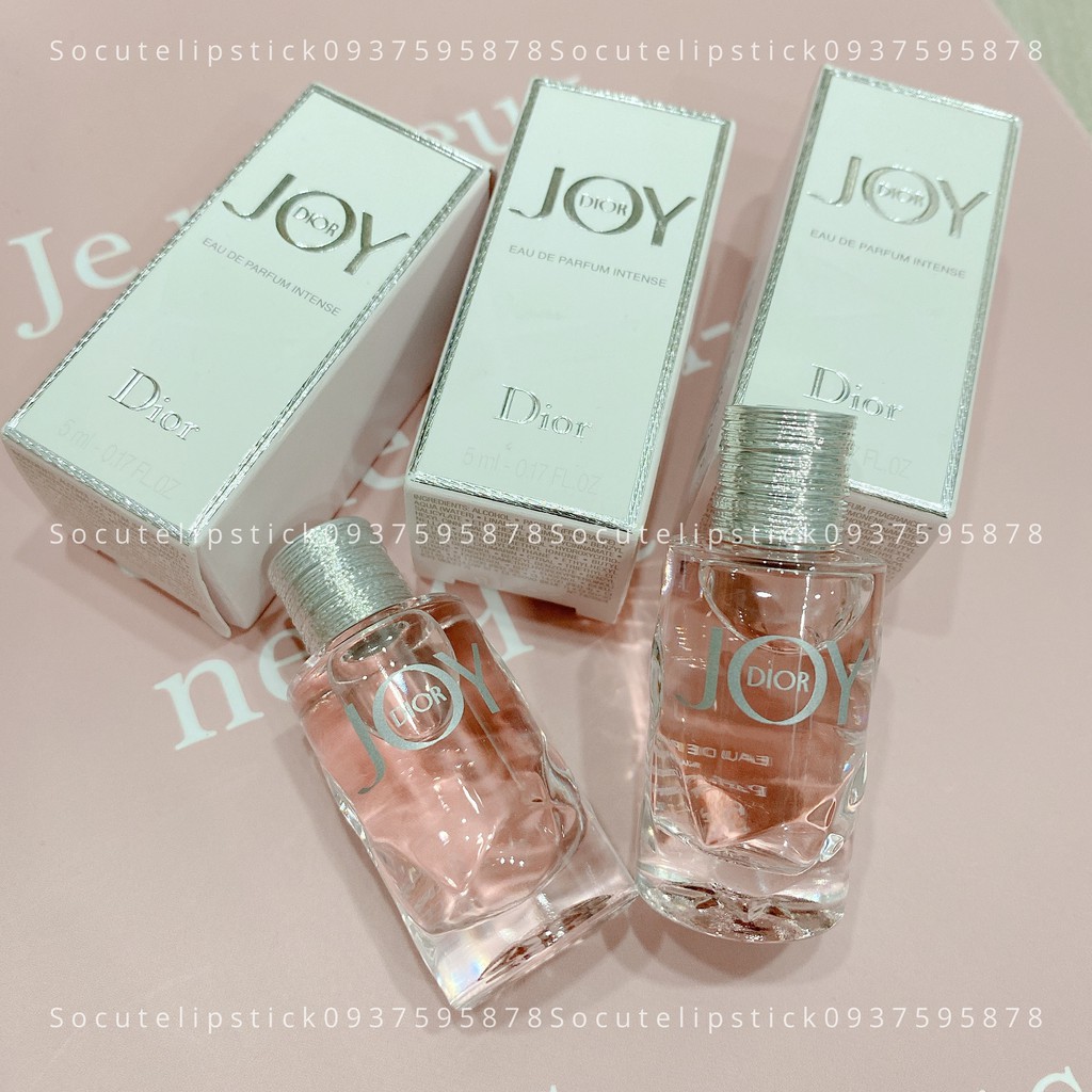 Set Nước Hoa + Lotion Diior Joy Intense 5ml Minisize