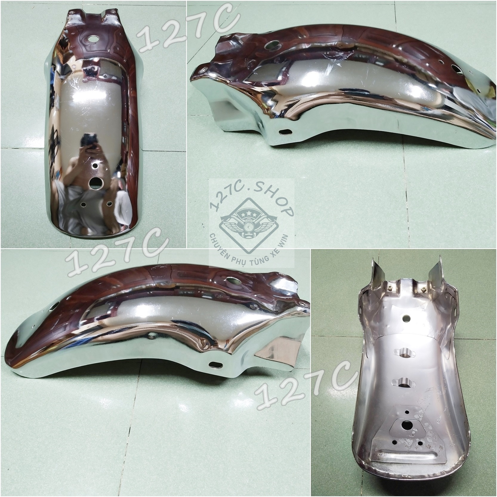 [HCM] Dè trước + sau Honda Master 125 / Custom 125