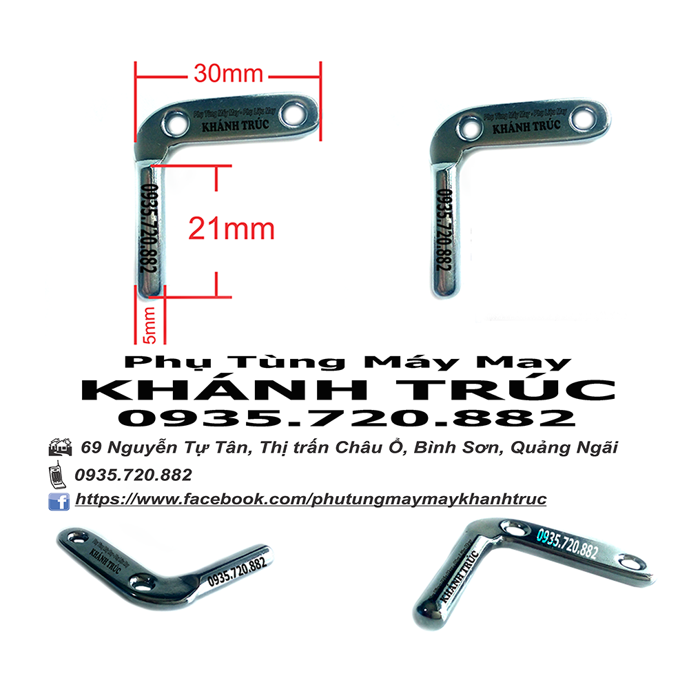 Cờ 2 lỗ máy may công nghiệp 1kim