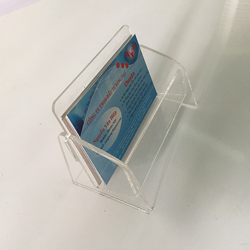 KỆ MICA ĐỂ DANH THIẾP (mẫu dán) B02