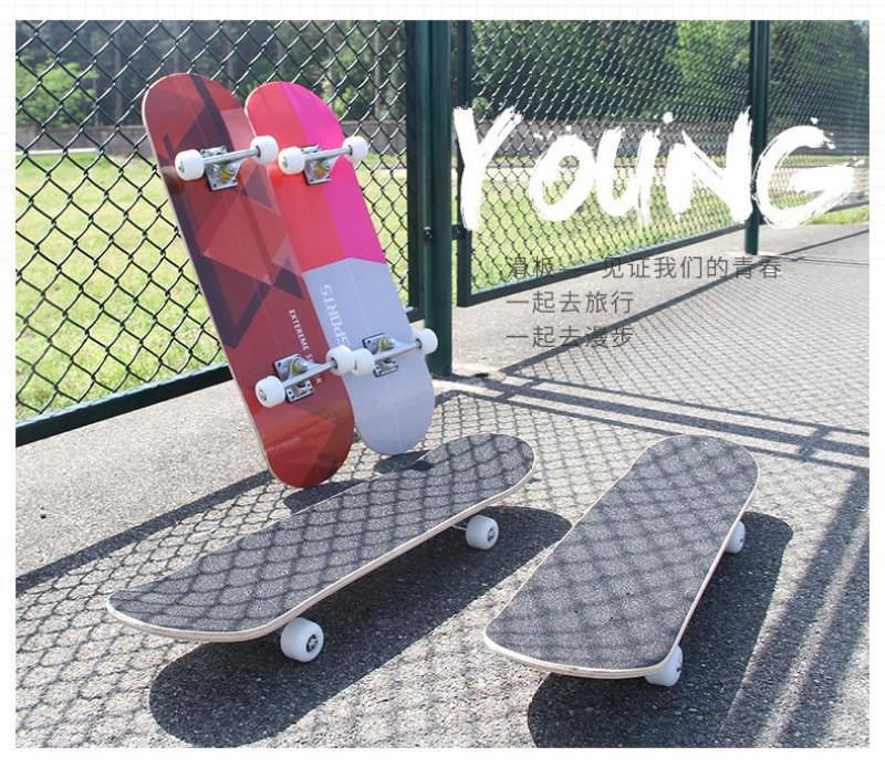 SALE HOT-MAU MOI-Ván trượt skateboard thể thao chất liệu gỗ phong ép cao cấp 7 lớp mặt nhám