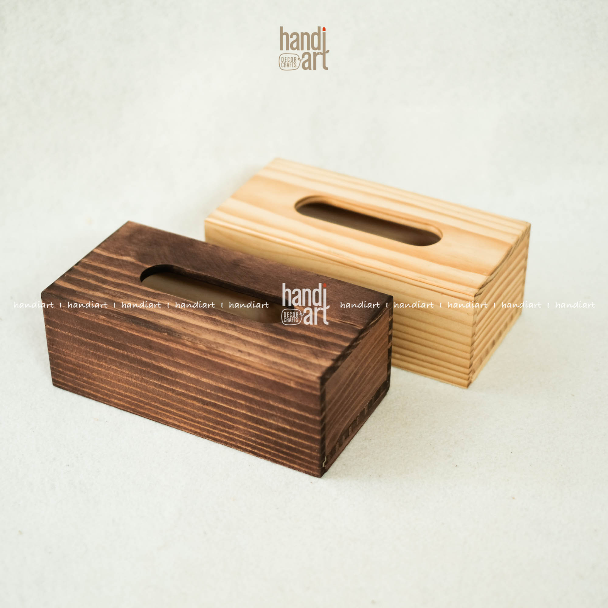 Hộp đựng khăn giấy bằng gỗ