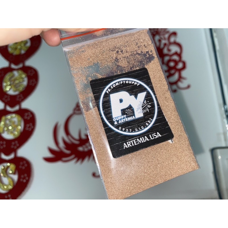 SIÊU NỞ - TRỨNG ARTEMIA MỸ PY GUPPY 90-95%(50 gram)