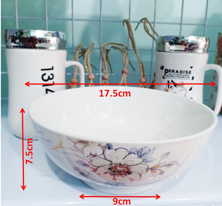 Tô sứ cao cấp Minh Châu 17.5cm