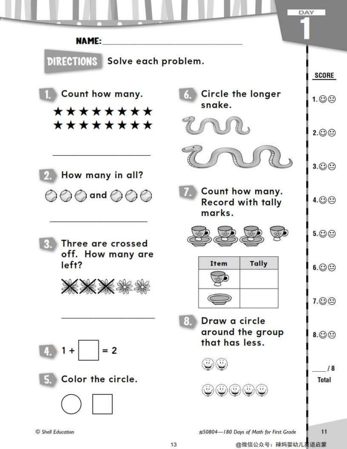 [Trọn Bộ] 180 Days of Math – (Grade 1-4)  [Trọn Bộ] 180 Days of Math