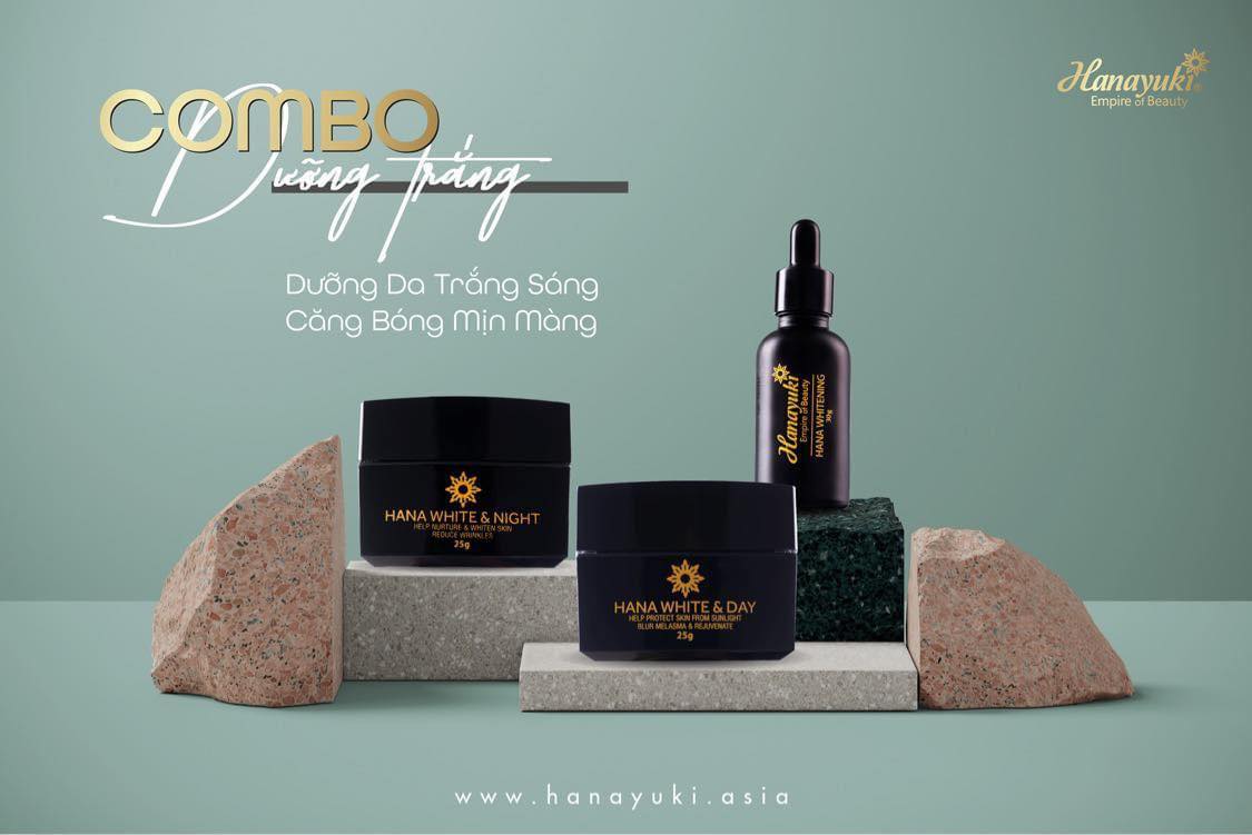 [HCM]Serum Dưỡng Trắng Da Hanayuki