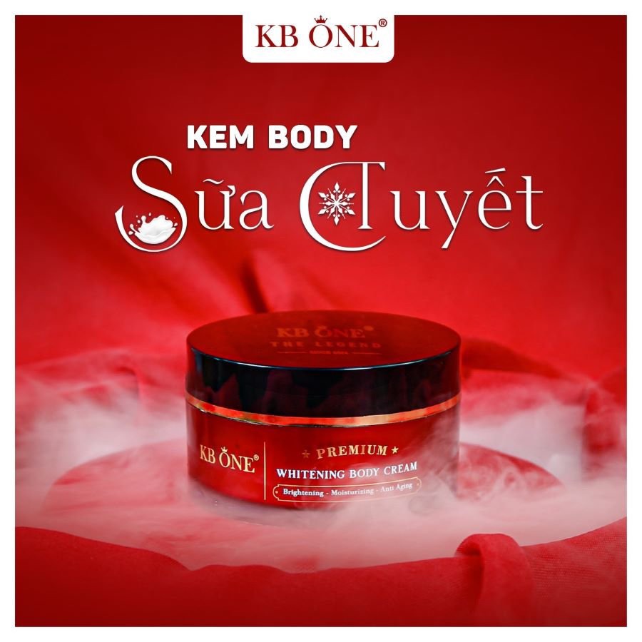 [HCM]Body kbone sữa tuyết 100gr