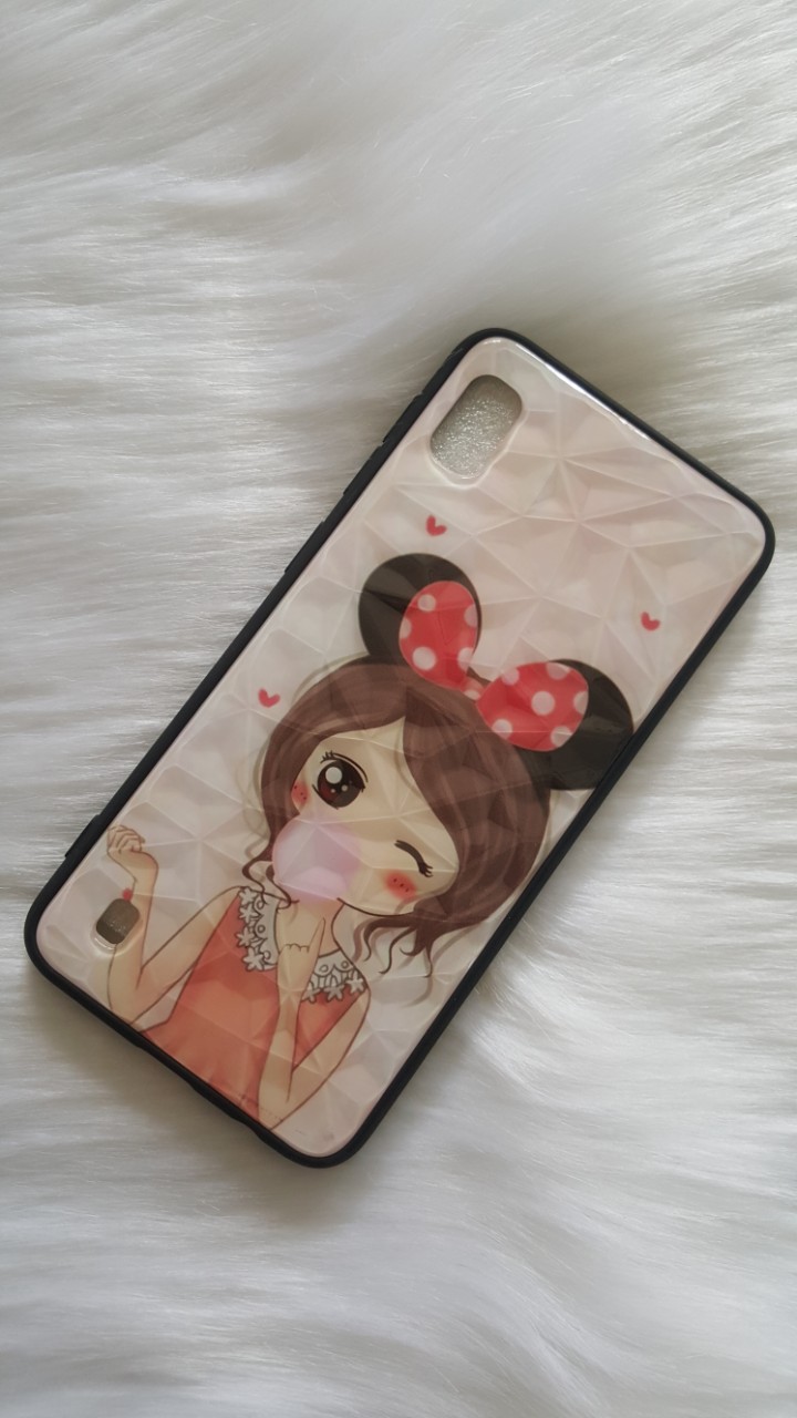 Ốp lưng 3D kim cương Doraemon Samsung Galaxy A10