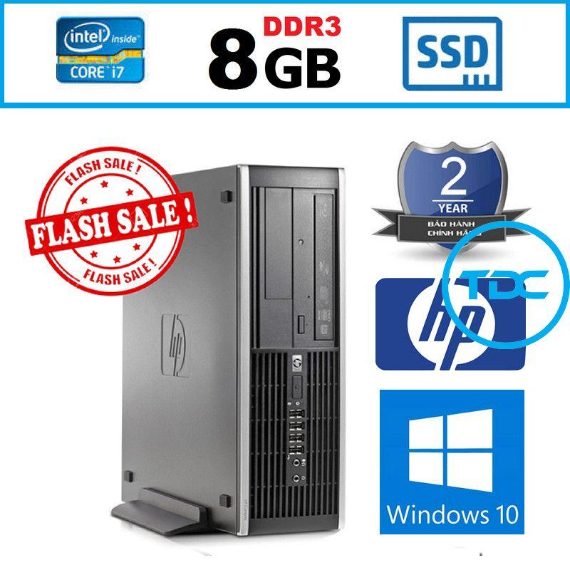 [Trả góp 0%]Hp compaq 8300 elite sff / intel I7 3770/ Dram3 8Gb/ SSD 120Gb cấu hình cao giá rẻ. Tặng Kèm USB WIFI