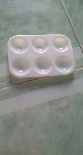 100 Khay pha màu 5 ô