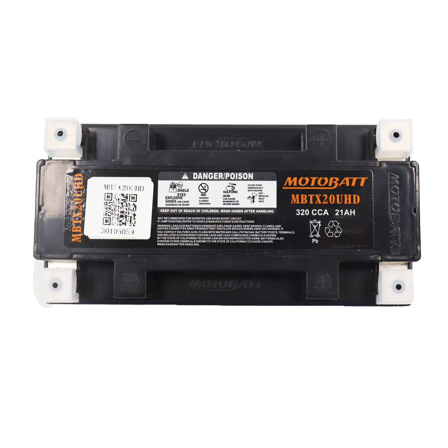 BÌNH ẮC QUY QUADFLEX MOTOBATT MBTX20UHD (12V~21A) - MTB-MBTX20UHD