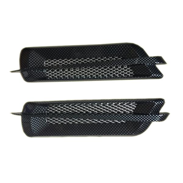 [HCM]Bộ 2 mang cá dán sườn xe ô tô MC012 (đen)