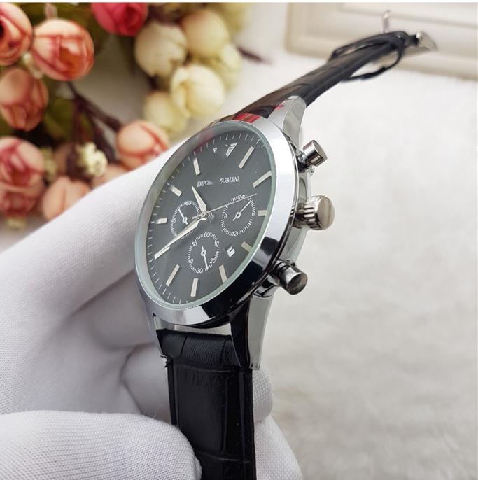 đồng hồ nam đẹp dây da cao cấp DD01