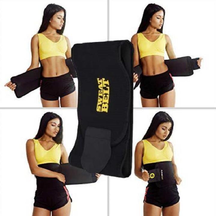 [HCM]Đai Nịt Bụng Giảm Mỡ Sweat Belt Dày Cao Cấp