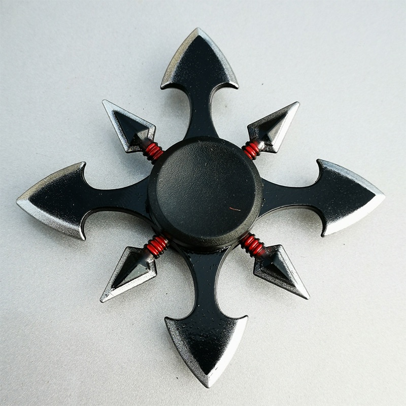Đồ Chơi Con Quay Spinner Gradient Kim loại Fidget Spinner Naruto