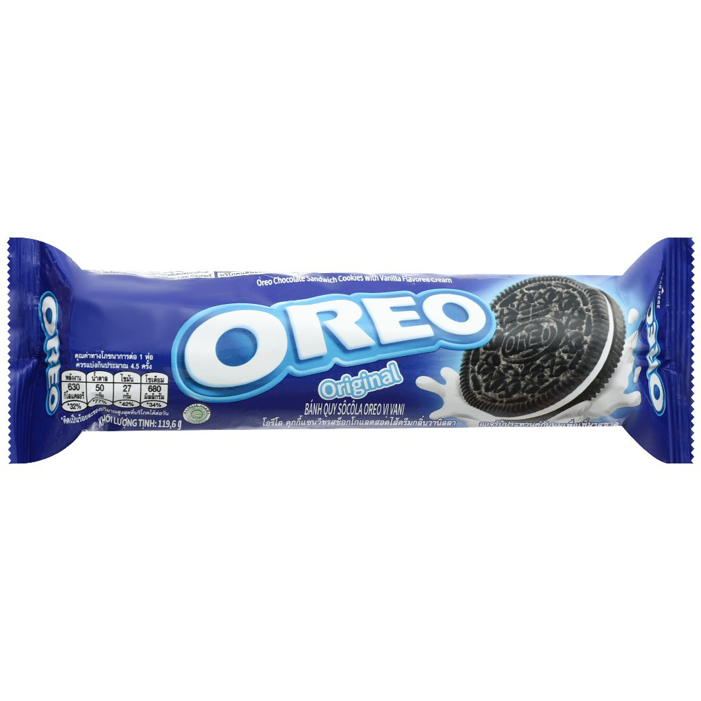 Bánh quy Oreo vị vani 119,6g