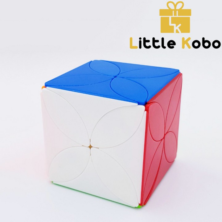 [HCM]Rubik Biến Thể Four Leaf Clover Cube Cỏ 4 Lá Stickerless