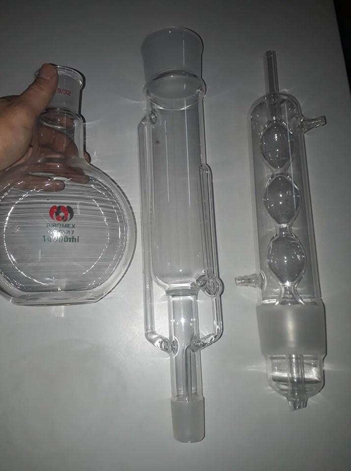 Bộ chưng cất , chiết soxhlet các cỡ