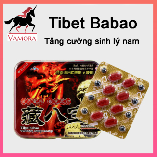 VAMORA - Rồng Đỏ Tây Tạng, Hộp 8 Viên Đỏ, 8 Viên Đen thumbnail