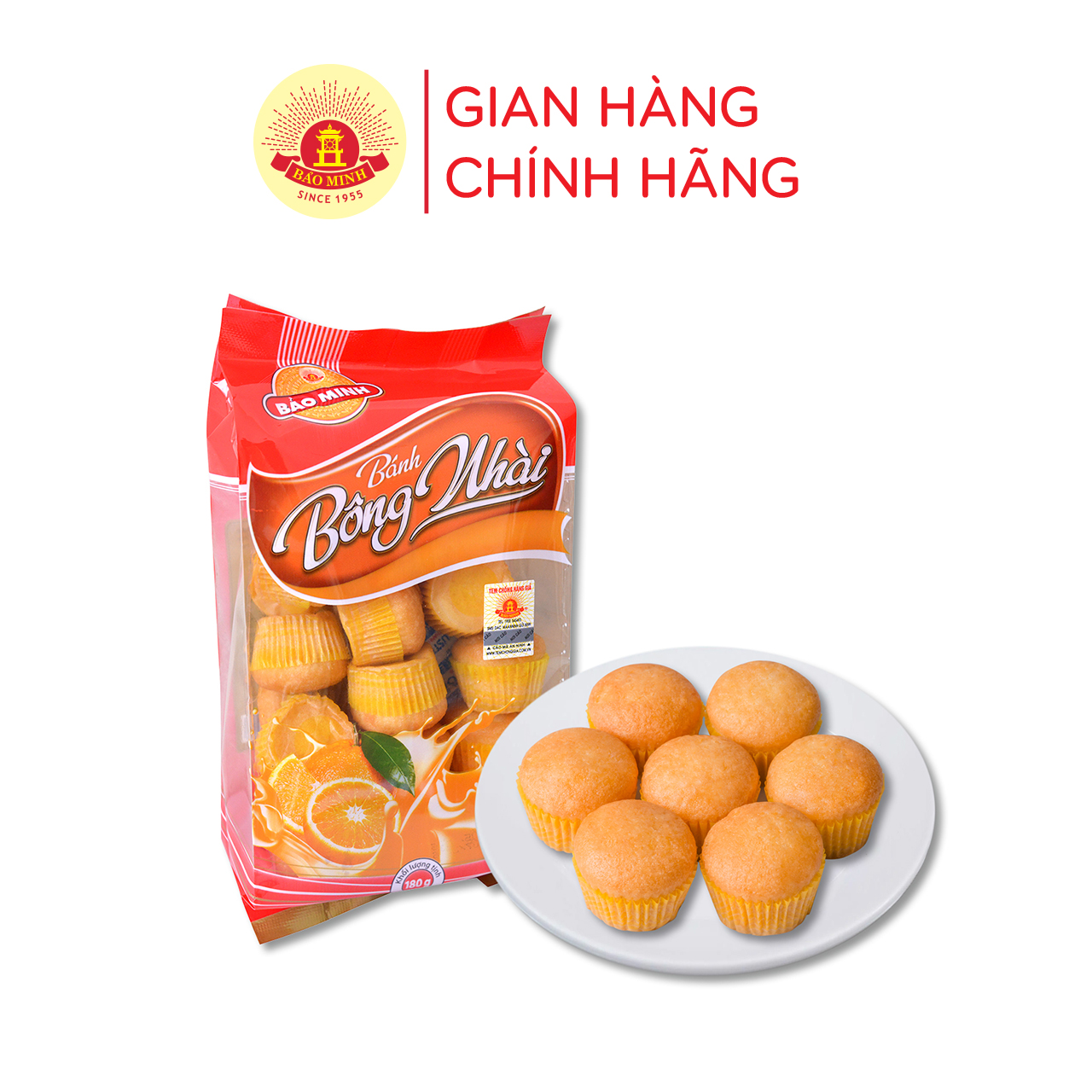 Bánh Bông Nhài Bảo Minh 180g