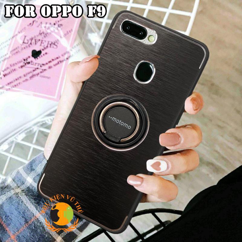 Giá Ốp Lưng Oppo F9 2018 Chống Sốc Motomo Có Nhẫn Dựng Điện Thoại