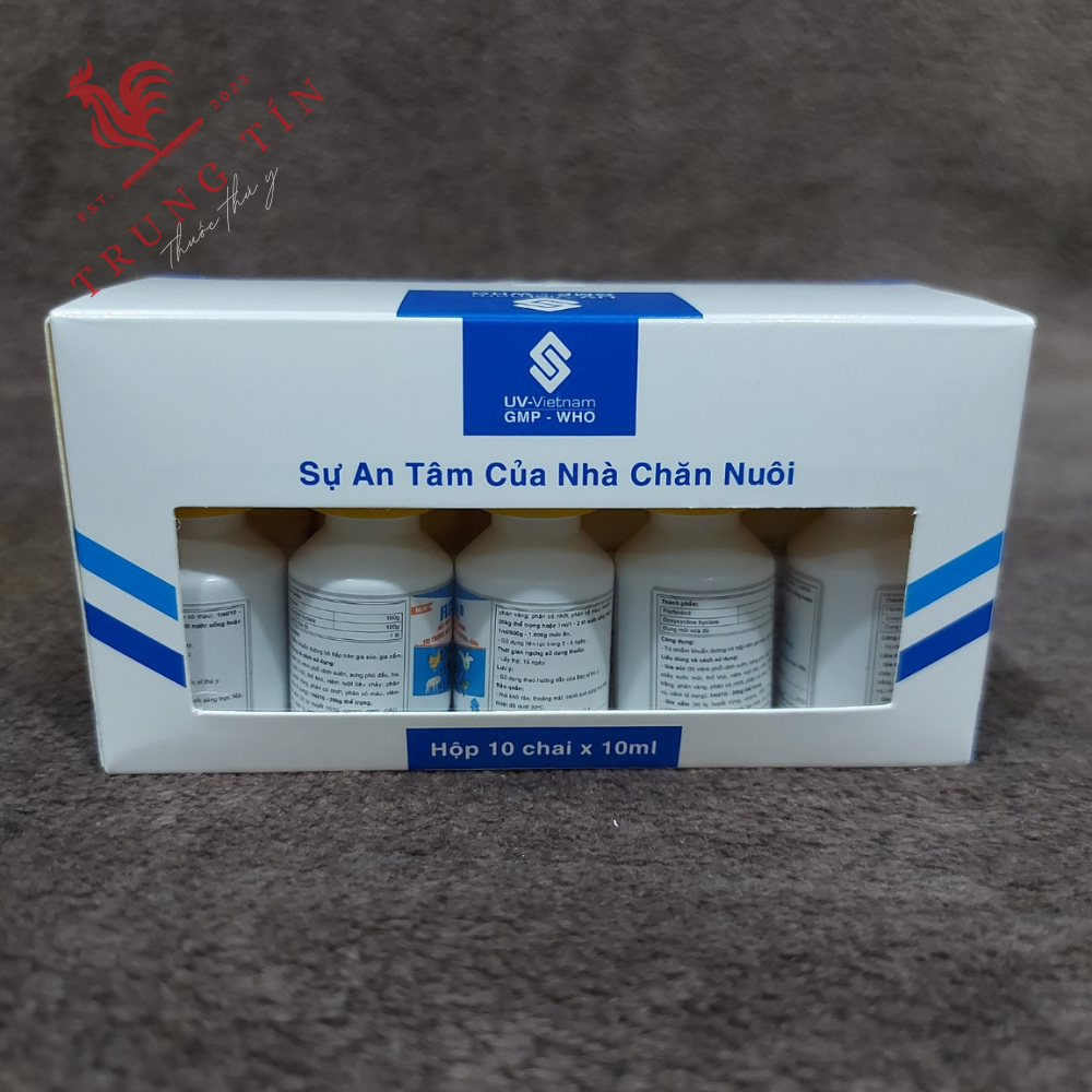 Thuốc dành cho gà đá FLOSAL D - khò khè - xỗ mũi (mỏi lọ / 10ml)