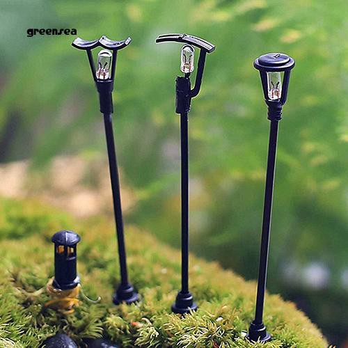 Cột đèn mini phụ kiện trang trí tiểu cảnh