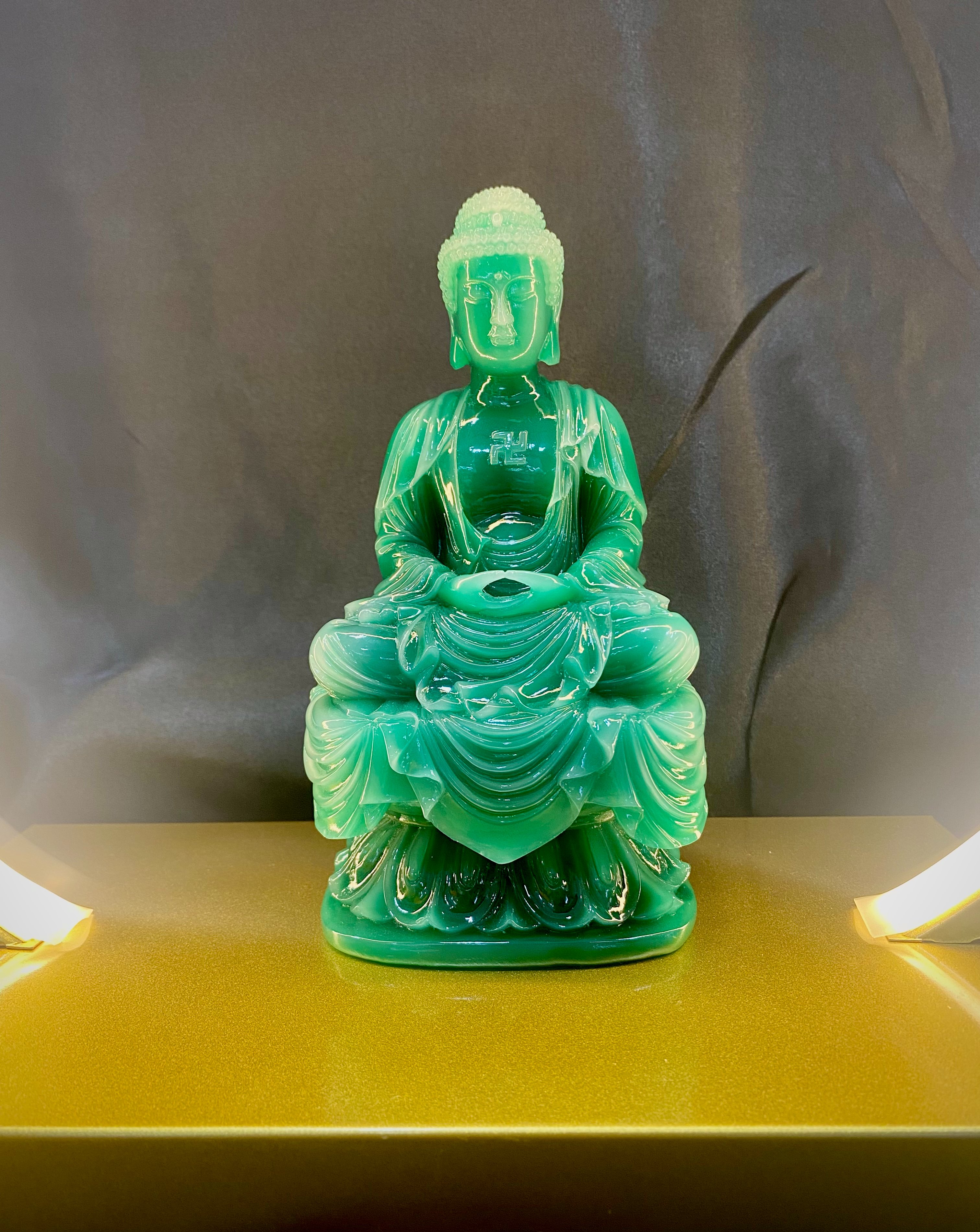 TƯỢNG PHẬT DƯỢC SƯ - A DI ĐÀ 19CM COMPOSITE