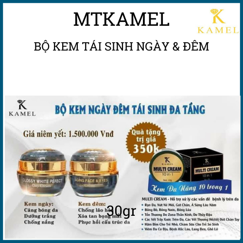 Bộ kem tái sinh, đa tầng ngày va đêm KAMEL