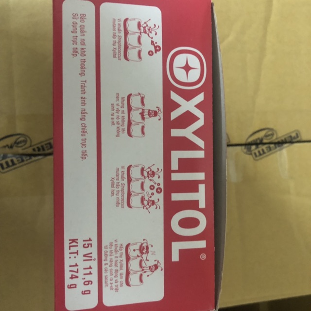 [HCM]ComBo 15 Vĩ Kẹo XyLiTol Dâu Bạc Hà
