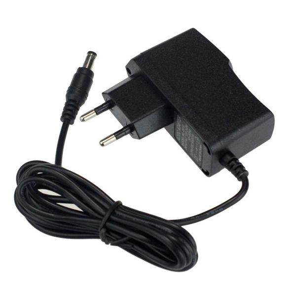 Adapter sạc 9V - 0.6A-1A dùng cho wifi (Đen)
