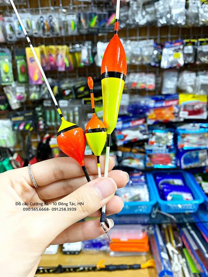 Phao HN lục sơn đỏ vàng vệt đen
