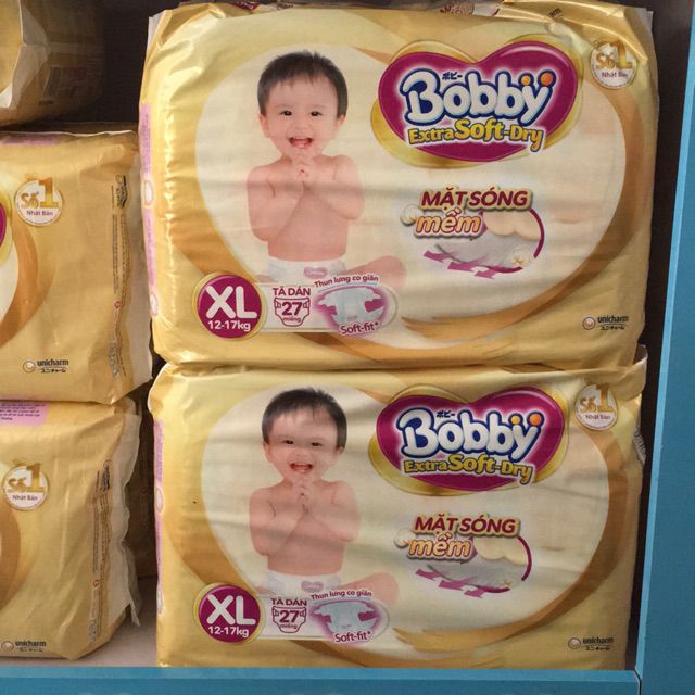 Tã dán Bobby XL27 cao cấp