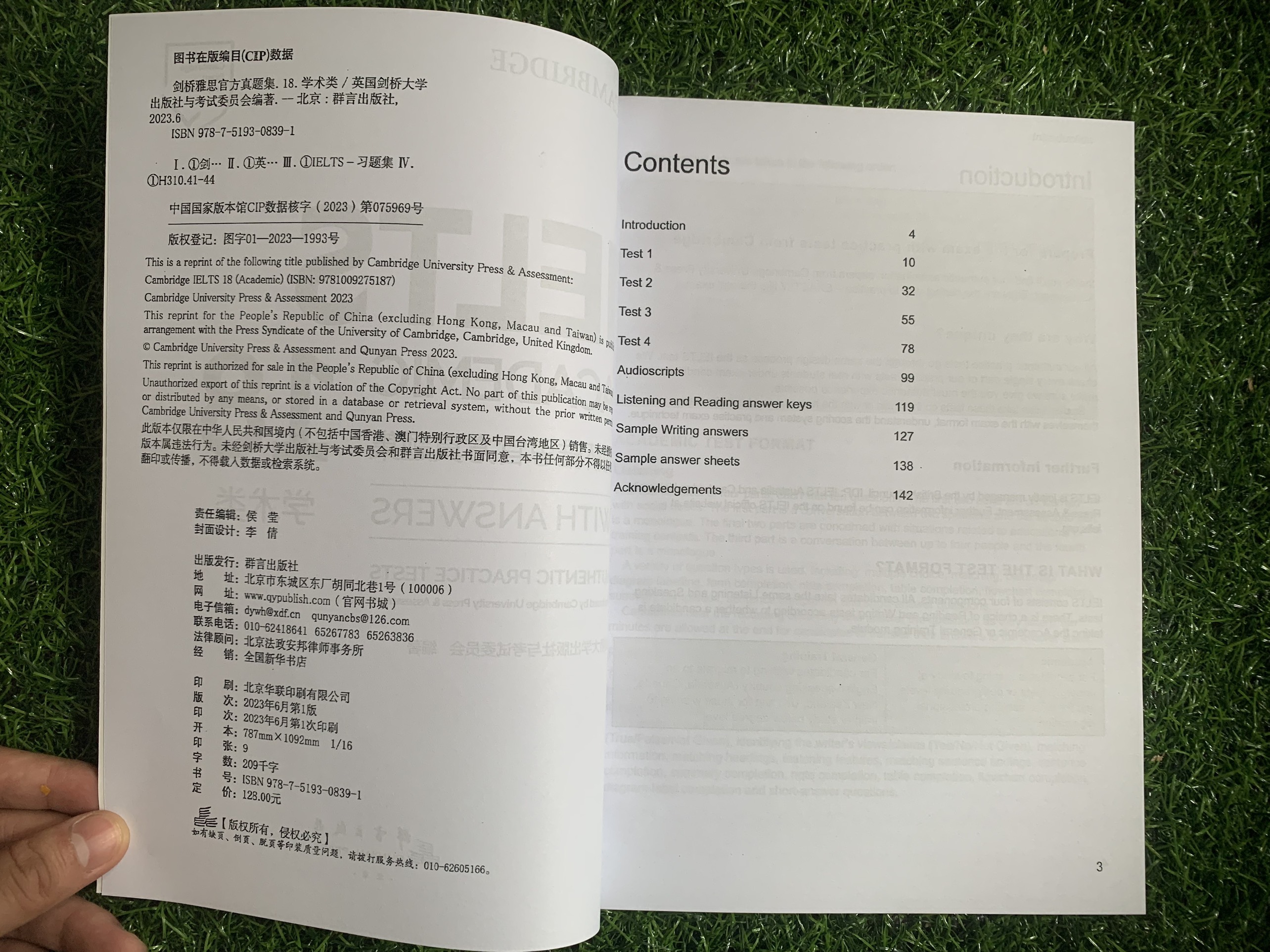 Cambridge IELTS Tập 18 - Luyện Thi IELTS