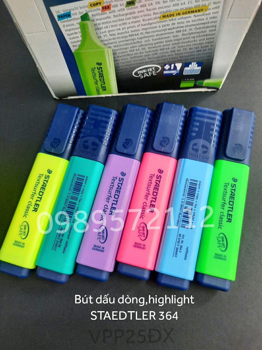Bút dấu dòng STAEDTLER 364-Bút highlight dạ quang đức.
