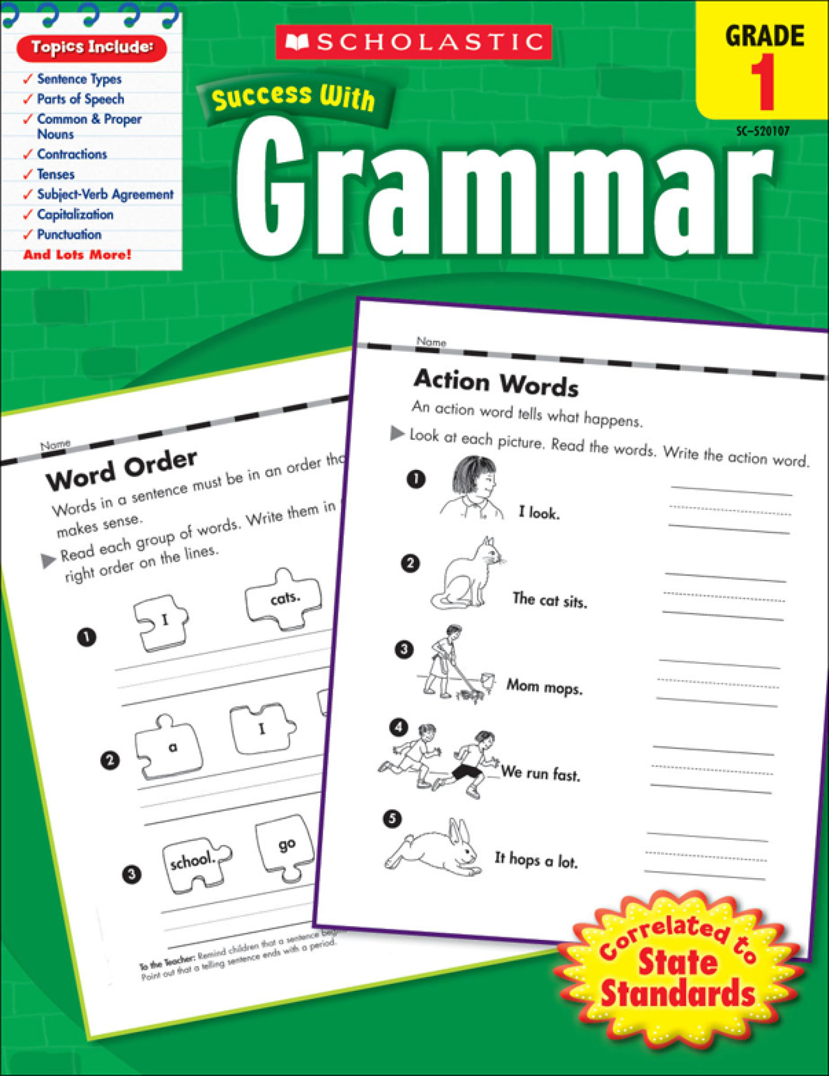 Scholastic success with grammar 1-6