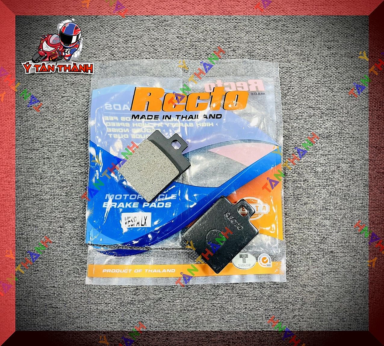 Bố thắng đĩa trước recto xe vespa lx ms64