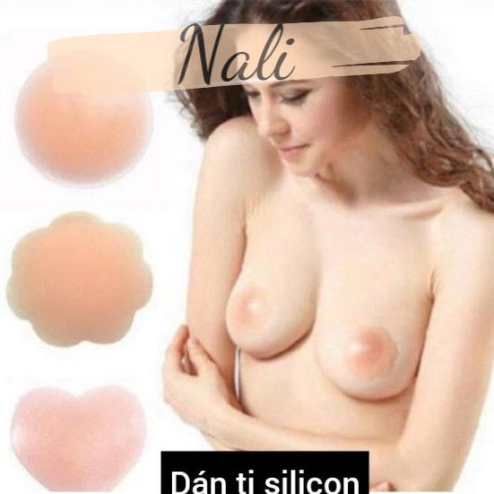 Dán đầu ti, miếng dán nhũ hoa silicon NL042